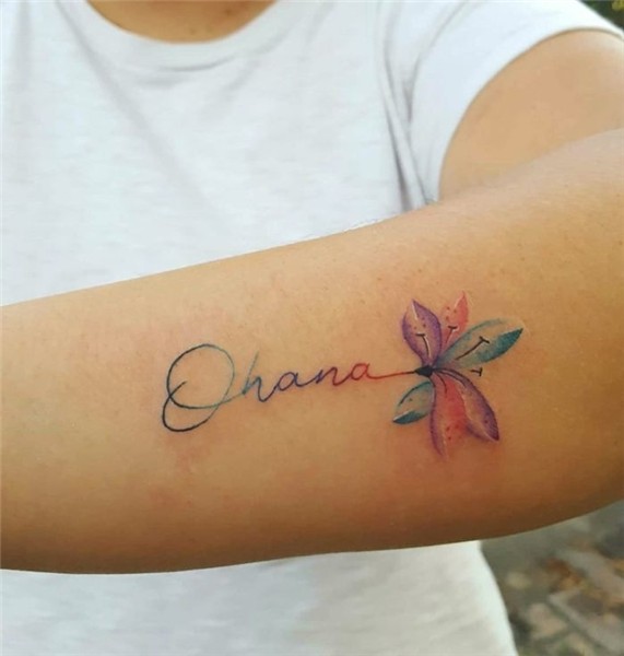 ▷ 1001 + ideas and inspirations for an Ohana tattoo Family t