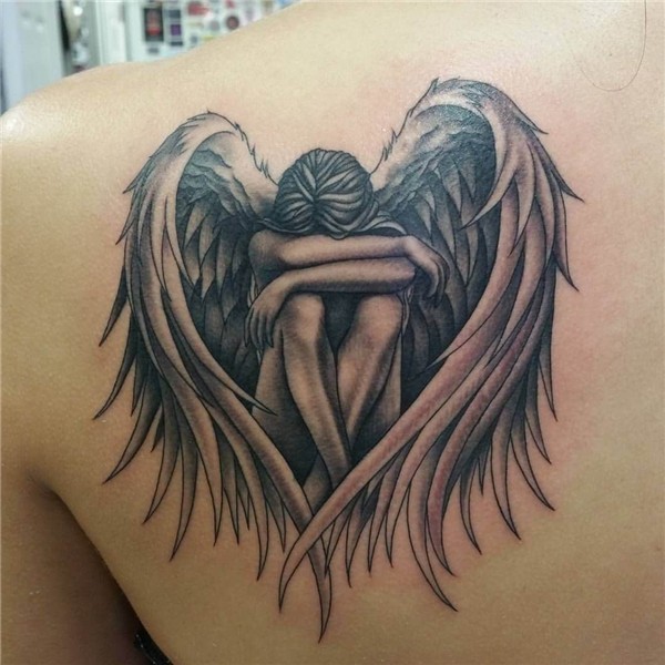 100 Angel Tattoo Ideas for Men and Women - The Body is a Can