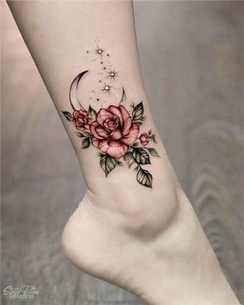 100 Ankle Tattoo Ideas for Men and Women - The Body is a Can