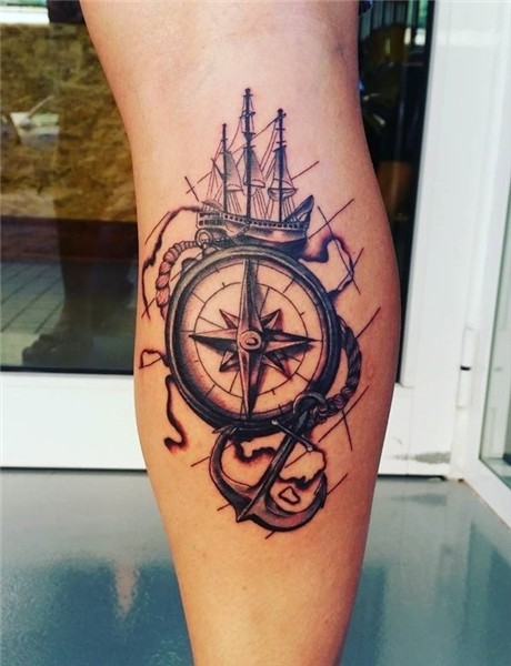 100 Awesome Compass Tattoo Designs Cuded Tattoos for guys, C