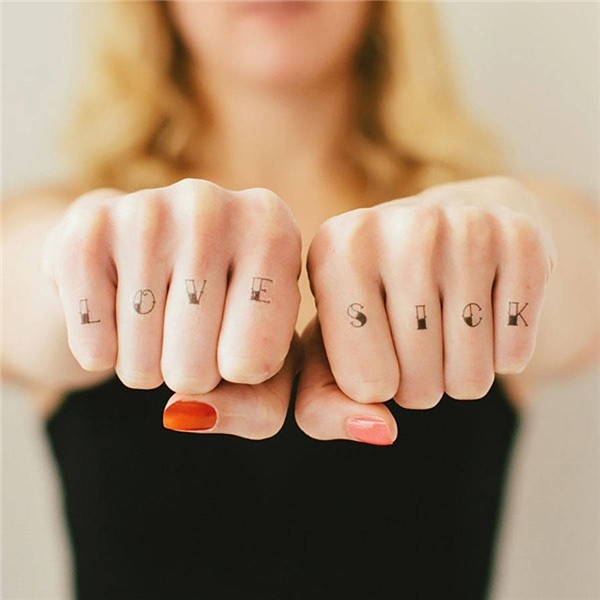 100 Best Knuckle Tattoos - Designs For Men & Women