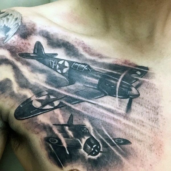 100 Military Tattoos For Men - Memorial War Solider Designs