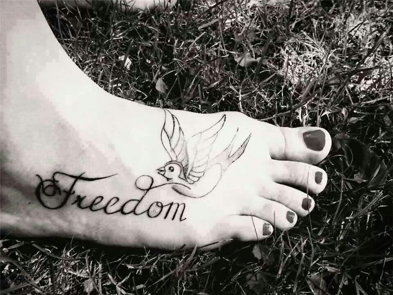 100 Most Beautiful Bird Tattoo Ideas On Foot For Men & Girls