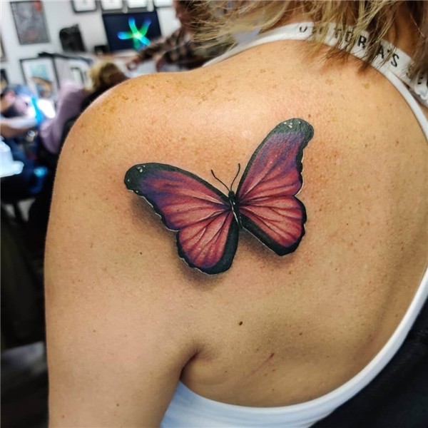 100+ Wonderful Butterfly Tattoo Designs for Men & Women - Pe