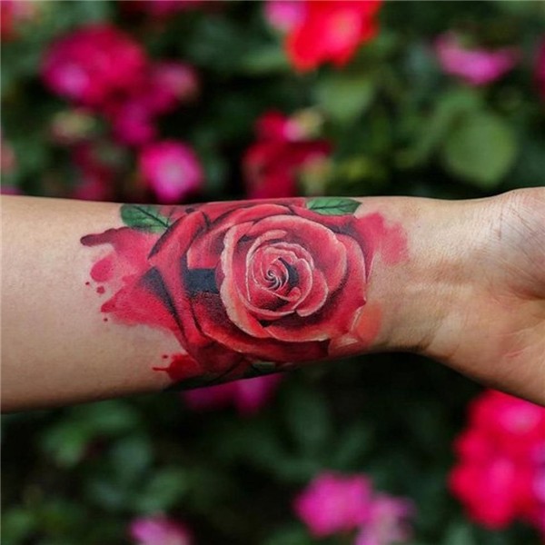 100+ of Most Beautiful Floral Tattoos Ideas Rose tattoos on