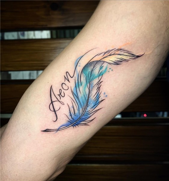 101 Amazing Feather Tattoo Designs You Need To See! Feather