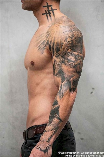 10 Amazing Sleeve Tattoos Ideas for Guys that Look Masculine