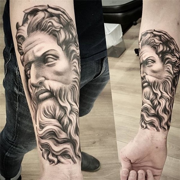 10 Awe-Inspiring Zeus Tattoos Zeus tattoo, Wrist tattoos for