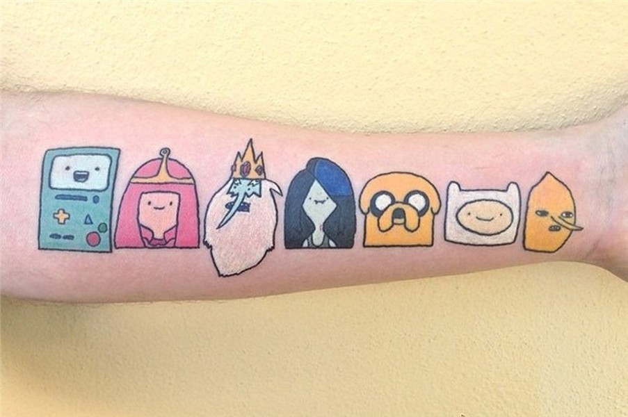 10 Best Adventure Time Tattoo Ideas That Will Blow Your Mind