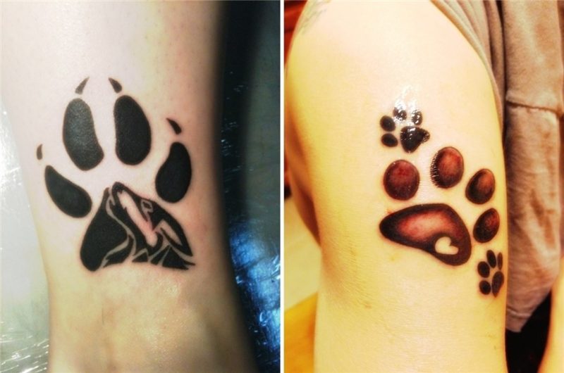 10 Dog Paw Tattoos For Men Tattoo Ideas