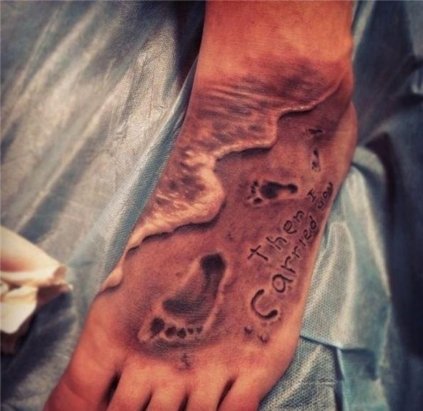 10 Fabulous Footprints In The Sand Tattoo Ideas 2022
