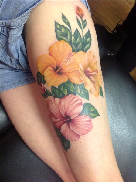 10 Hawaiian Flower Tattoo Images Top Collection of different