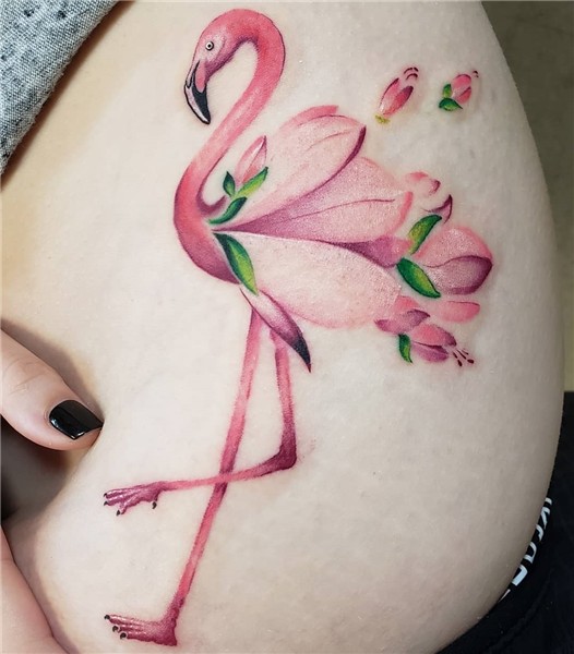 10 Perfect Flamingo Tattoo Designs for Ink-Art Lovers HOLLYW