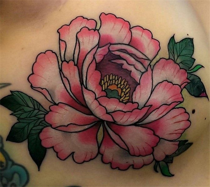 10 Perfect Pink Peony Tattoos Pink peony tattoo, Peonies tat