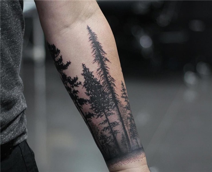 115 Forest Tattoo Designs for Men Improb
