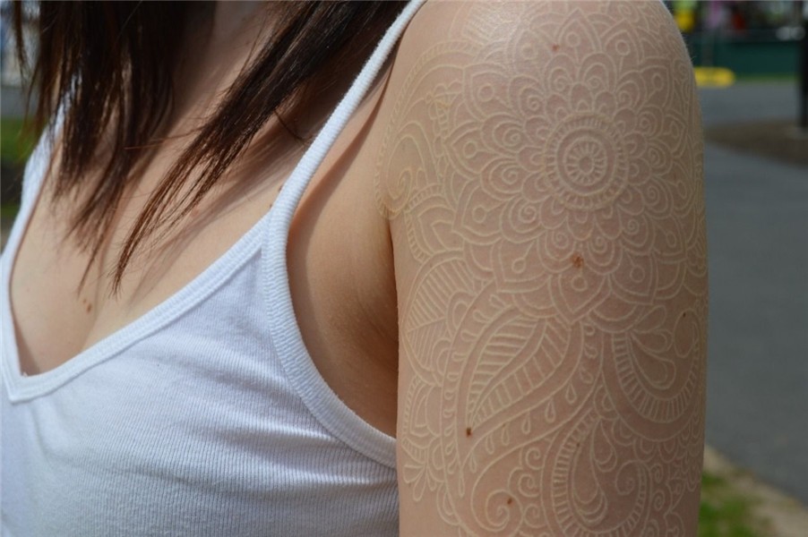 11 Subtle Tattoos For Non-Commital Folks White ink tattoos h