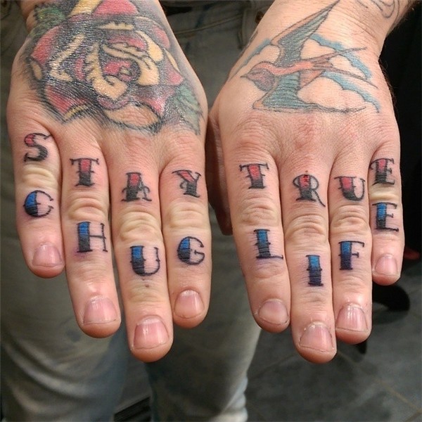 120+ Best Knuckle Tattoo Designs & Meanings - Self Expressio