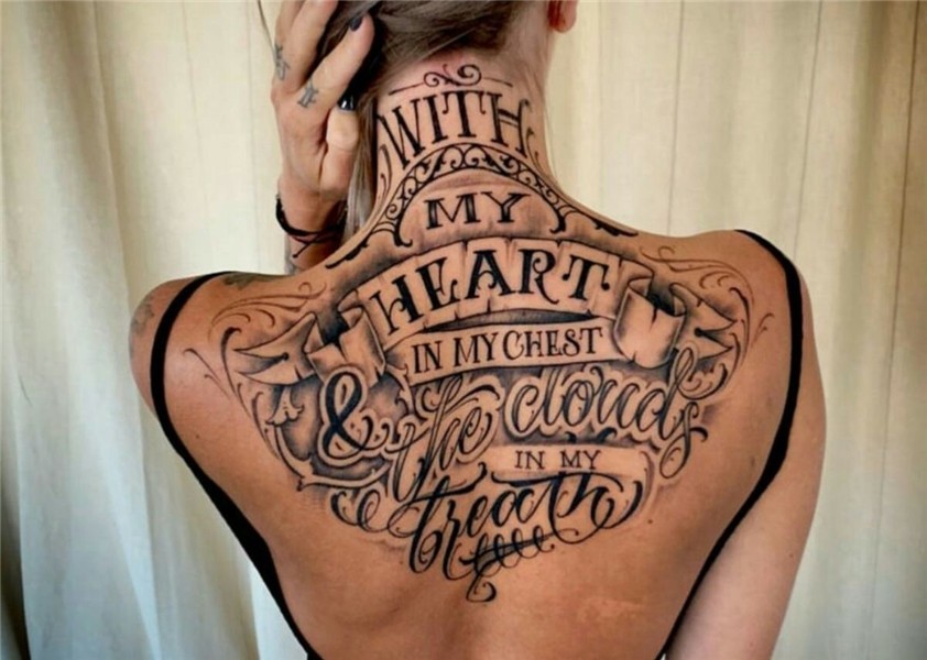 120+ Stunning and stylish tattoo lettering ideas - Body Tatt