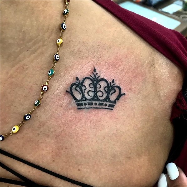 125 Crown Tattoos with Meanings Tips - Prochronism Crown tat