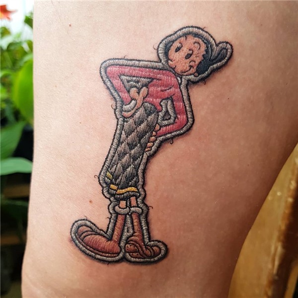 12 vibrant and unique tattoo patches by Duda Lozano iNKPPL