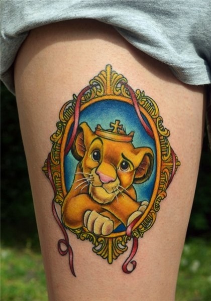 1337tattoos Disney tattoos, Disney thigh tattoo, Tattoos