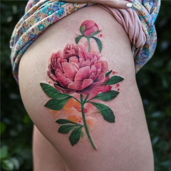 1337tattoos Peonies tattoo, Beautiful flower tattoos, Floral