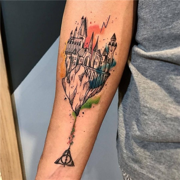 1337tattoos - gtakazone Tatuagem hogwarts, Tatuagens harry,