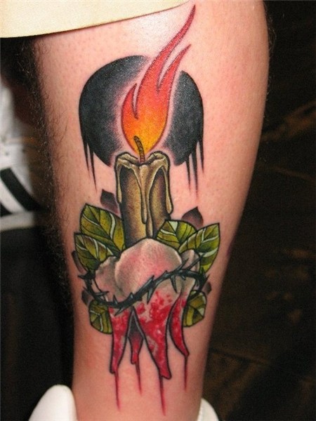 139 Graceful Candle Tattoos Designs - Parryz.com