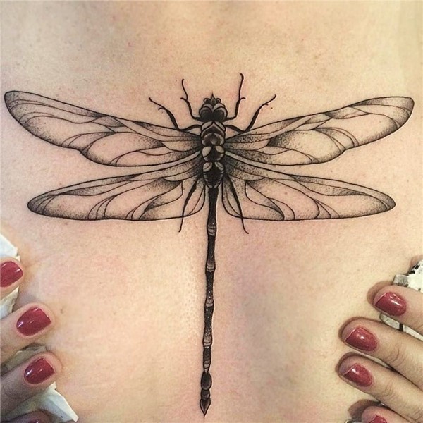 13 Tatuagens De Libélulas Graciosas Dragonfly tattoo design,