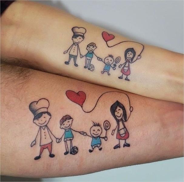 145+ Lovable Family Tattoo - Body Tattoo Art