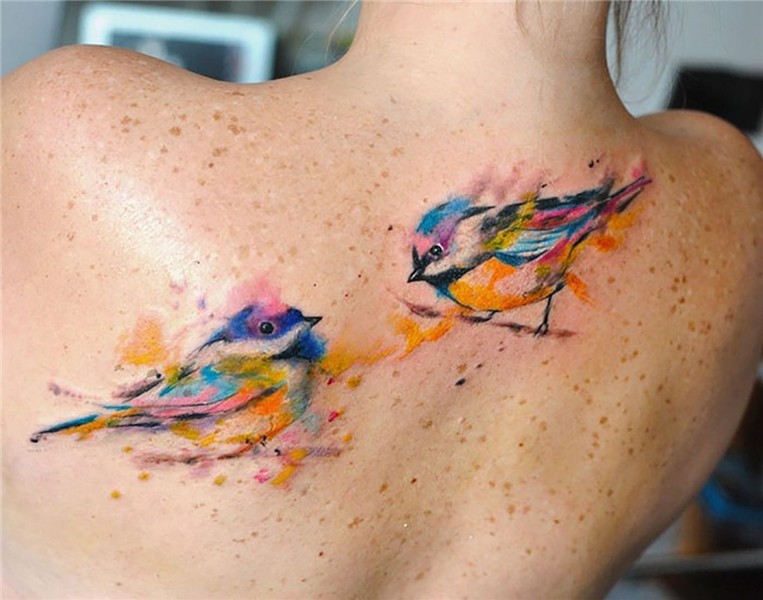 14 tatuajes de aves que te harán reflexionar acerca del luga