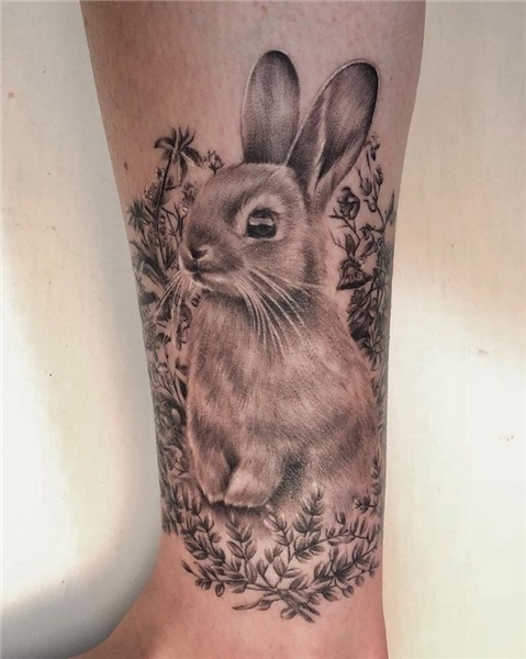 15 Amazing Tattoos for Pet Parents Animal tattoos, Bunny tat