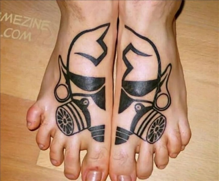 15 Awesome Tattoos Foot tattoos, Cool tattoos, Creative tatt