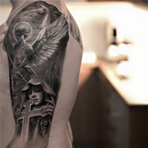15 Religiously Symbolic Tattoos By Niki Norberg Guardian ang