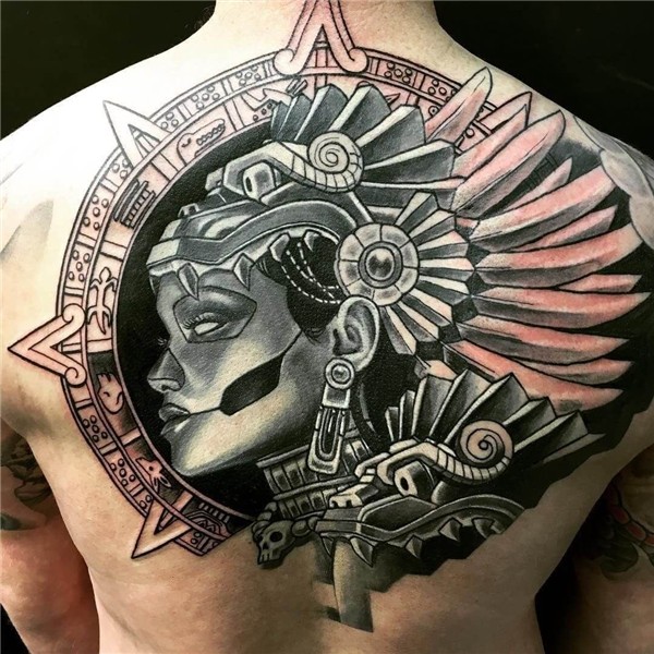 160 Aztec Tattoo Ideas for Men and Women - The Body is a Can