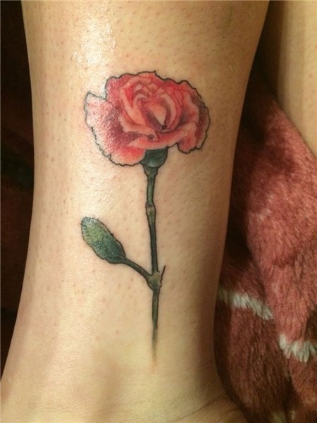 160+ Best Carnation Flower Tattoo Designs With Meanings (202