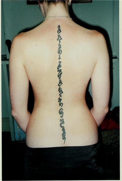 163 Powerful Spine Tattoos - CreativeFan