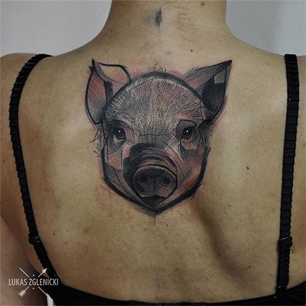 16 Easy-Going Pig Tattoos Pig tattoo, Tattoos, Panda tattoo