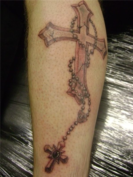 18+ Cute Rosary Tattoos For GIrls