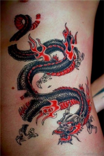 18 Dragon Tattoos For Stomach