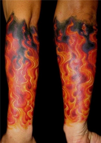 18 Wonderful Fire Tattoo Images Designs And Pictures inside