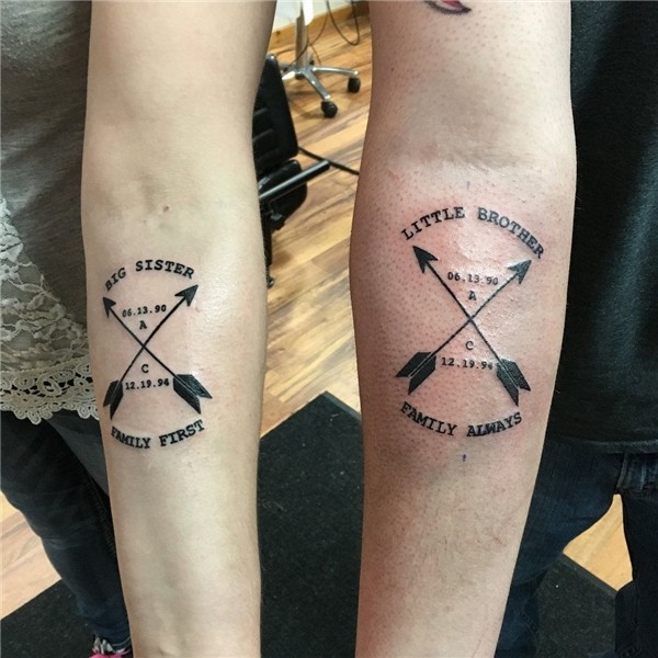 20 Brother-Sister Tattoos That Show Major Sibling Love Broth