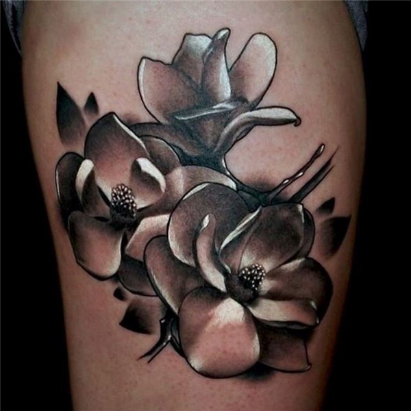 20+ Magnolia Tattoos Magnolia tattoo, Beautiful flower tatto