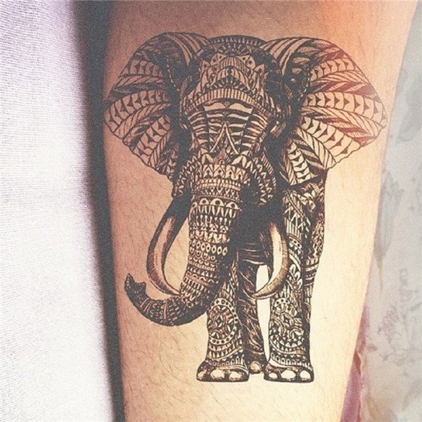 20 Mandala Tattoo Images, Pictures And Ideas Elephant tattoo