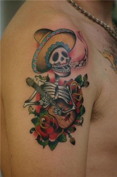 20+ Nice Mexican Tattoos For Shoulders