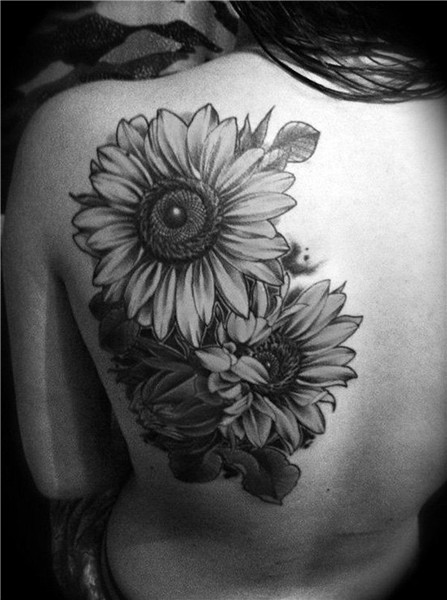 20 of the Most Boujee Sunflower Tattoo Ideas Sunflower tatto