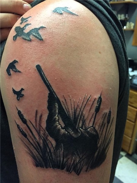 210 Selected Hunting Tattoos For Classy Men - Parryz.com
