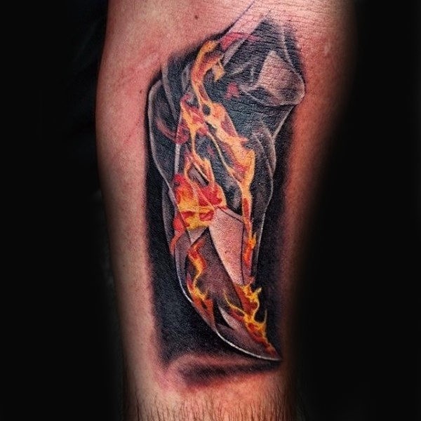216 Classic Fire Tattoos Designs - Parryz.com