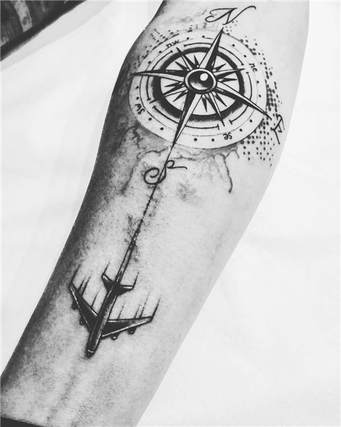 225 Compass Tattoos: Let A Compass Tattoo Guide Your Way! Co