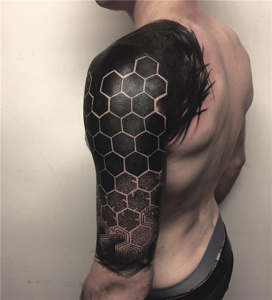 23 Geometric Tattoos ideas Hexagon tattoo, Geometric tattoos